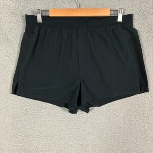 Ten Thousand Distance Shorts Mens Medium Black Running 3" Lined Stretch Athletic